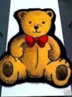Faux Fur Fabric Rug - Gold Teddy